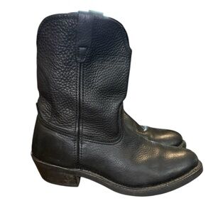 AdTec Men's 11" Classic Western Leather Work Boot Ranch Wellington